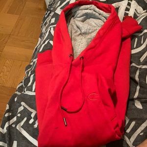 Red Champion Sweatshirt